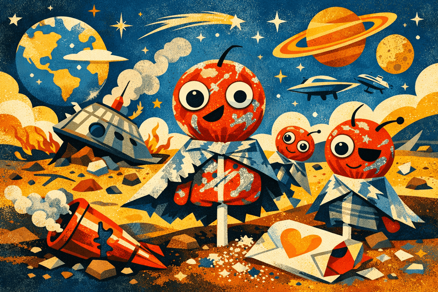 The Crash Landing (3rd Literary)