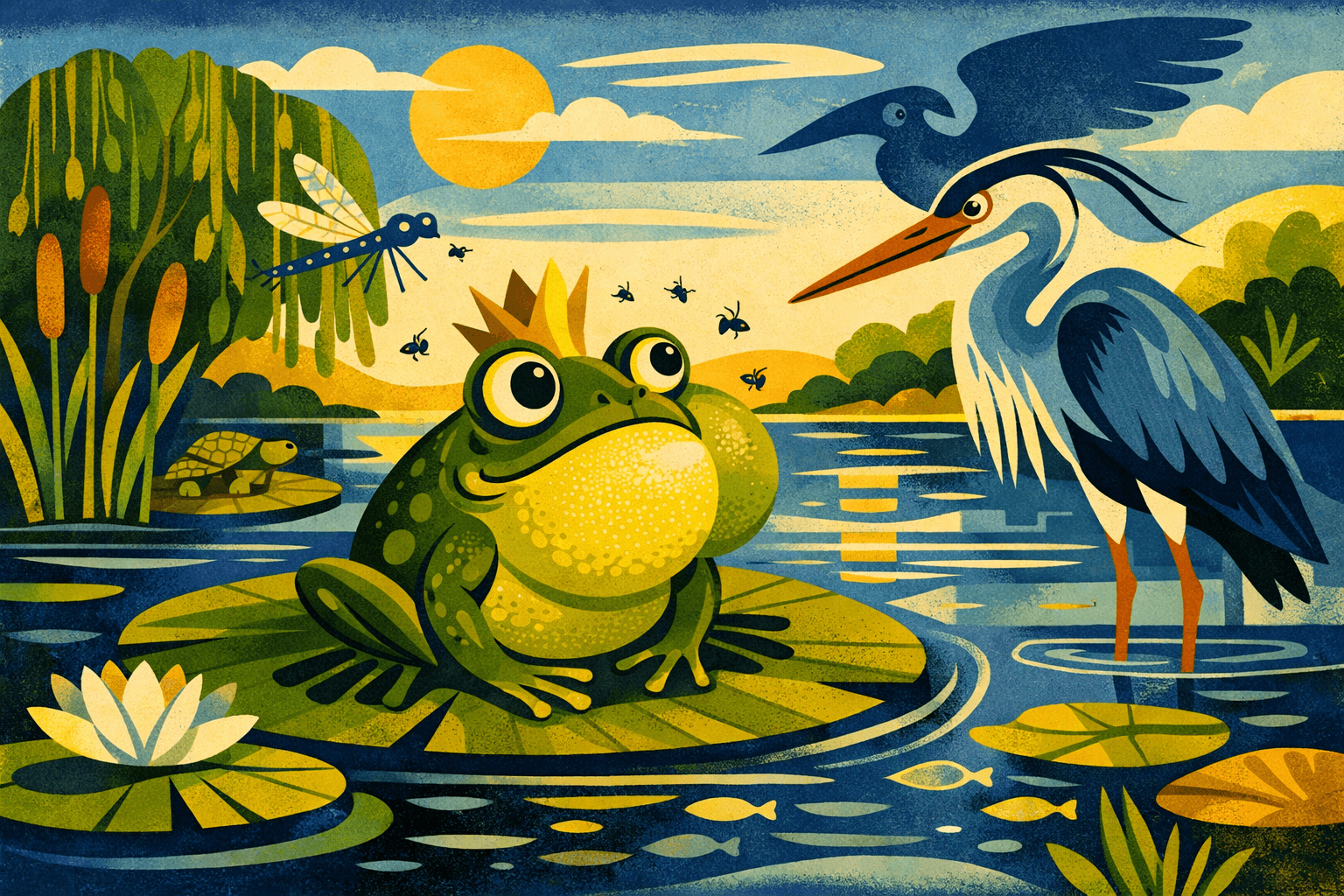 The King of the Lily Pad