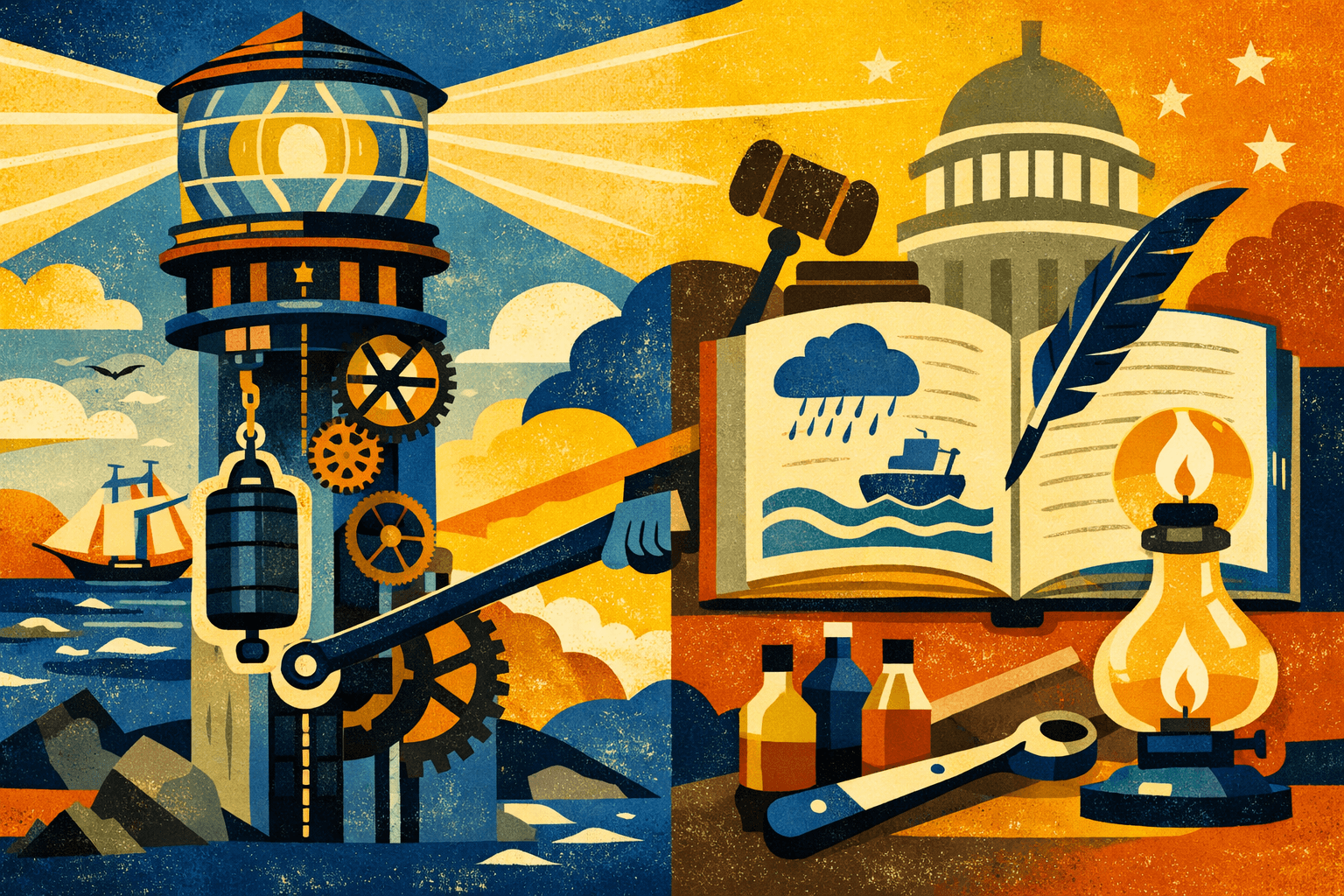 The Lever and the Letter: The Dual Burden of the 1852 Lighthouse Keeper